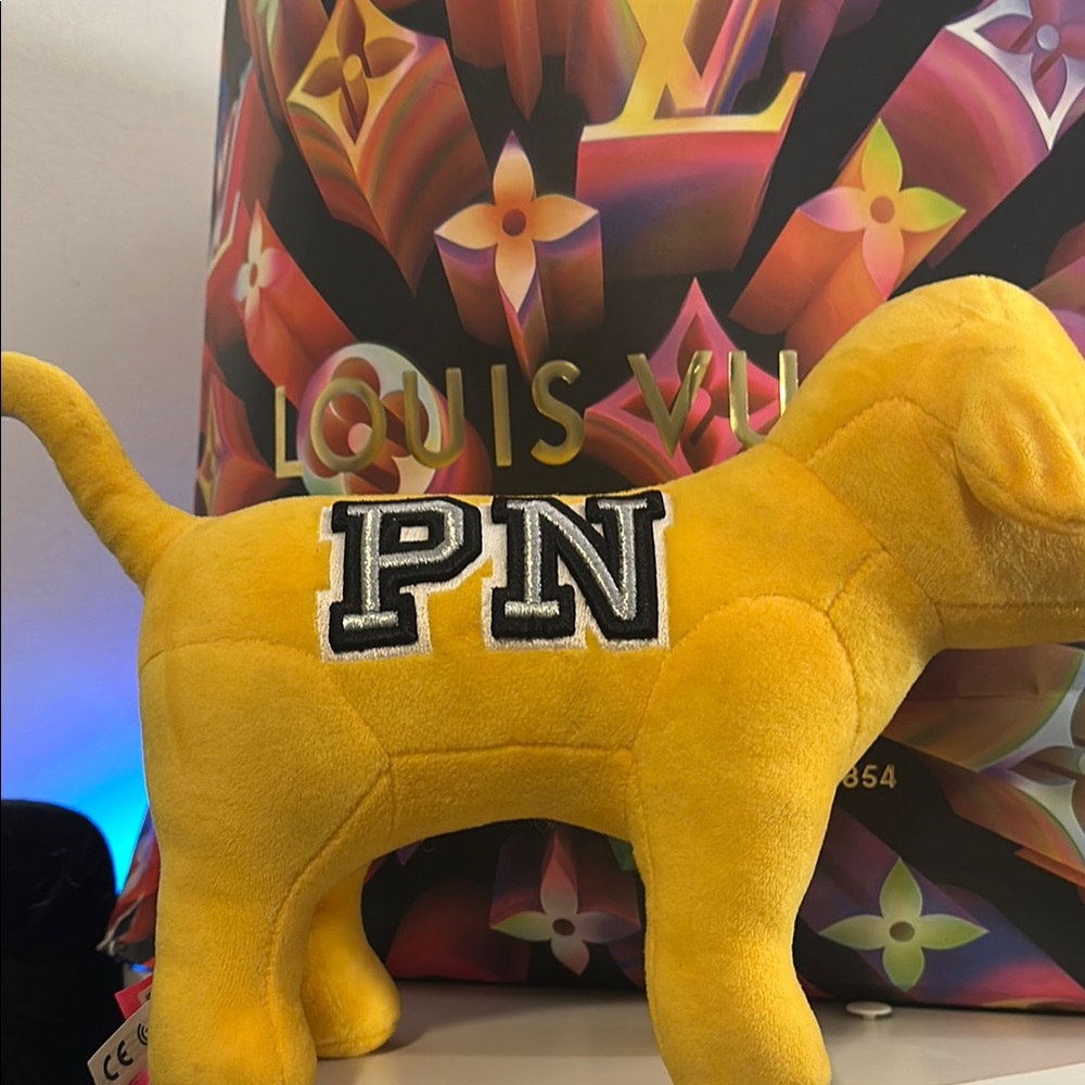 PN Yellow Plush Dog